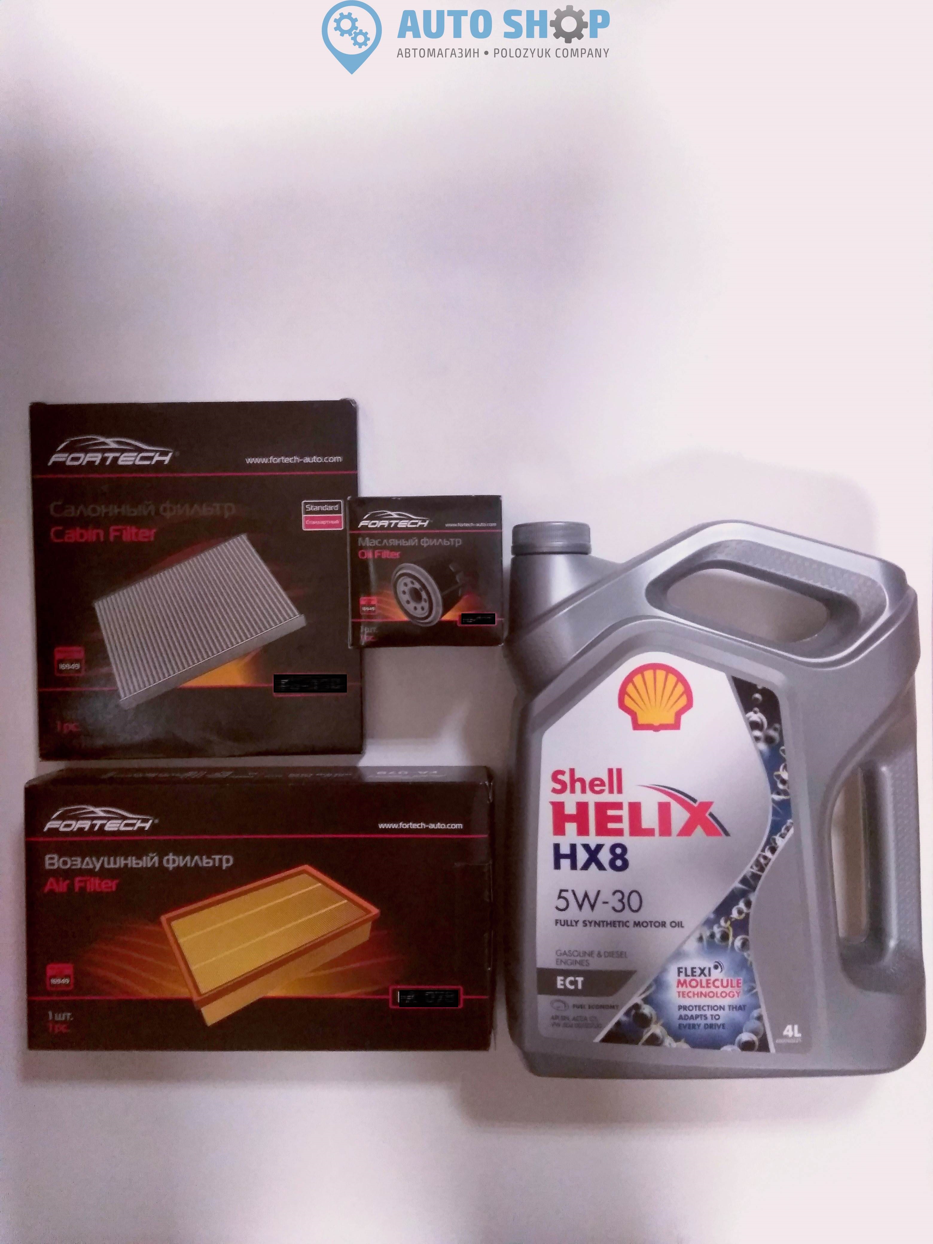 Комплект ТО Hyundai Solaris/ Kia Rio 1,6-1,4 до 2017года